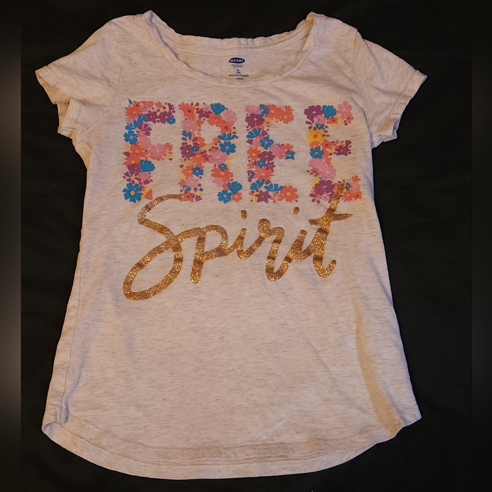 Girls Old Navy Tee Size 8 Medium